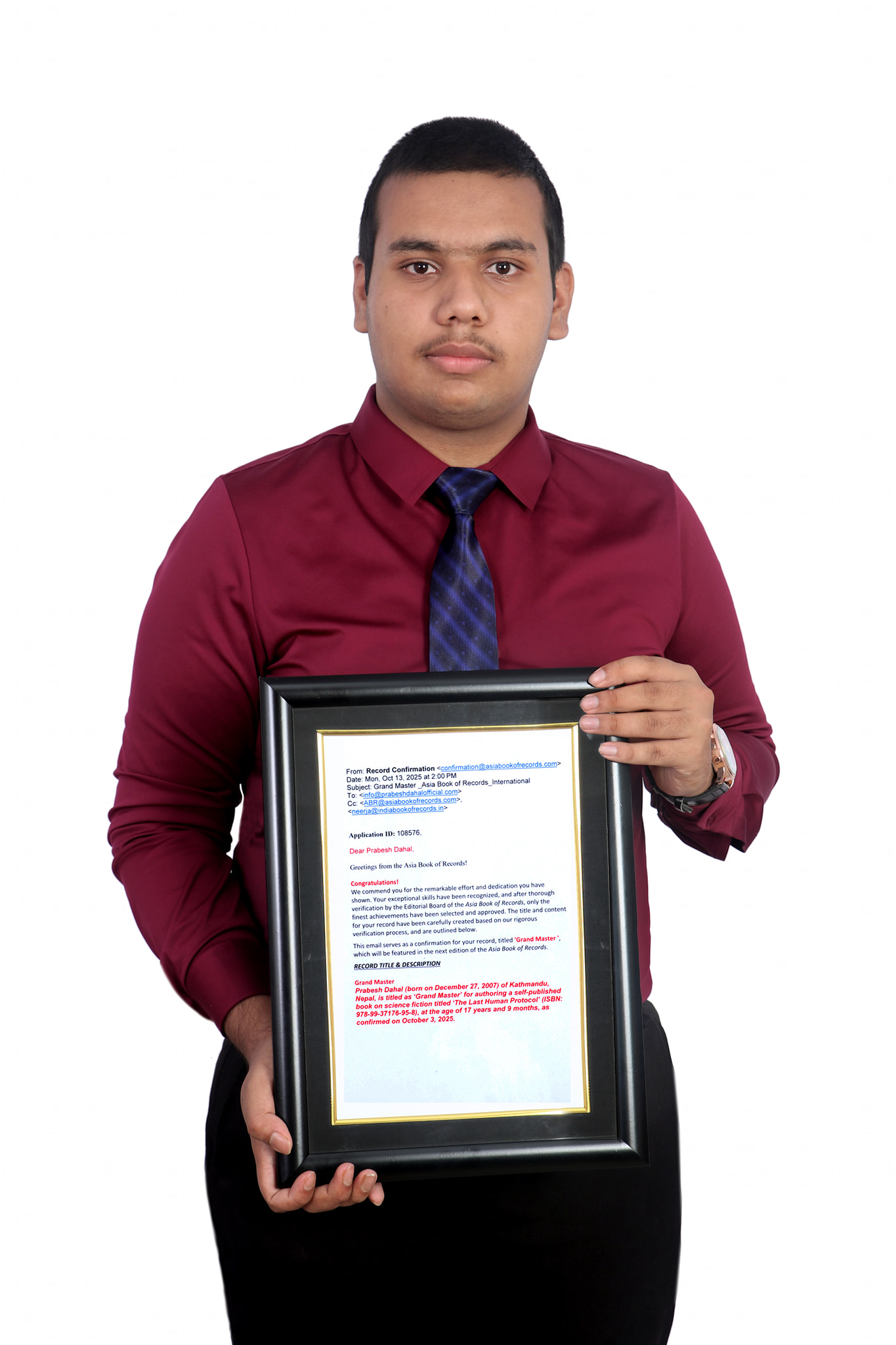 Grand Master Award from Asia Book of Records